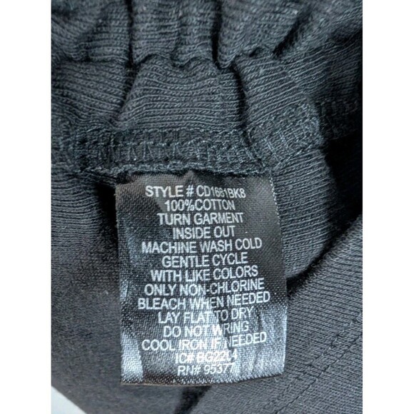 Sanctuary Black Cotton Knit Ruched Minidress Size Small - Picture 9 of 11